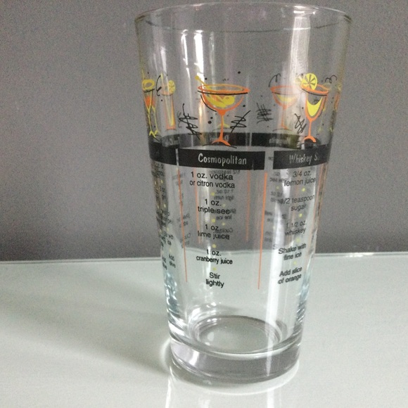 Cocktail Recipe Bar Glass - Picture 4 of 5